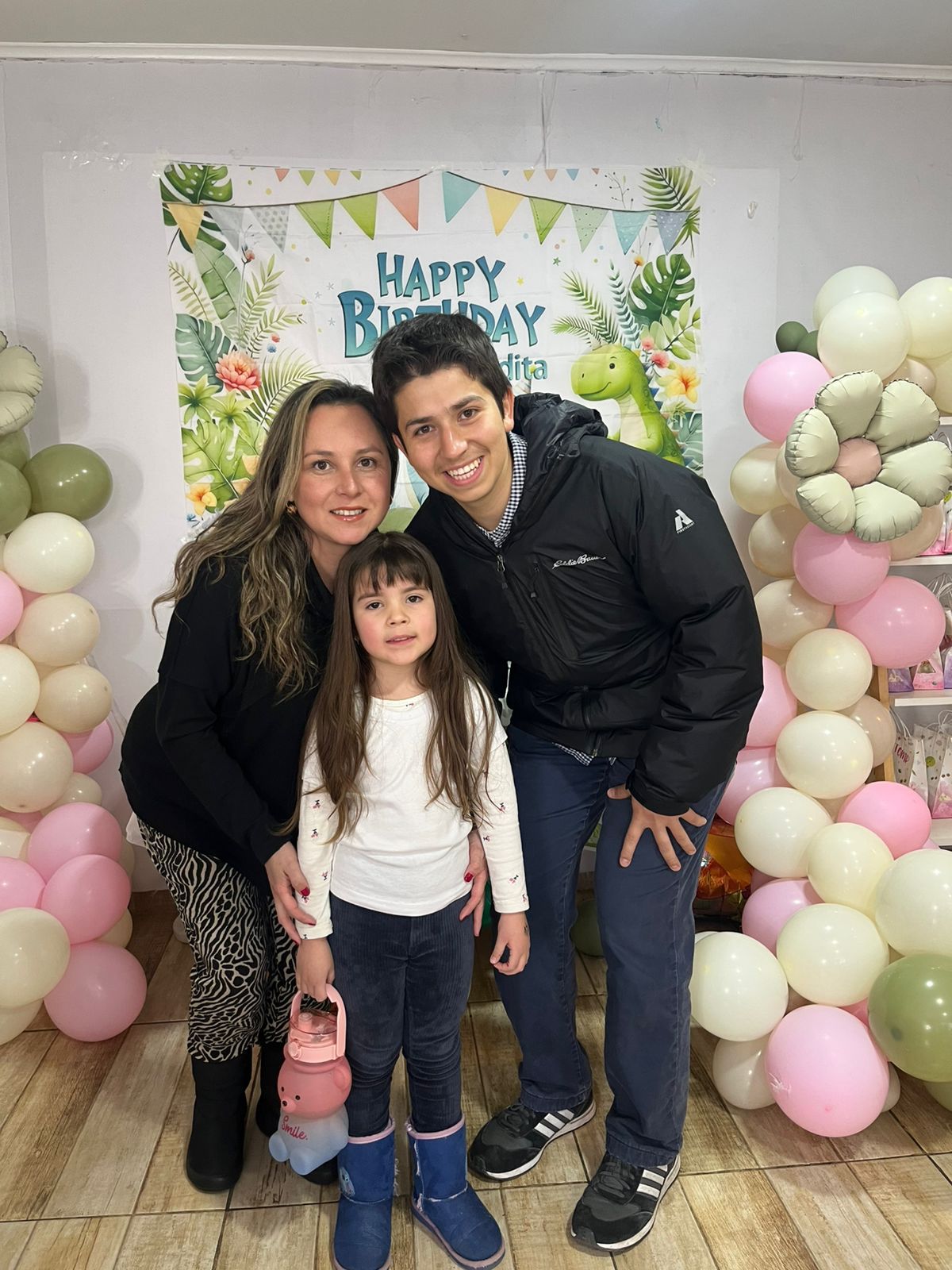 Pilo Mella with family