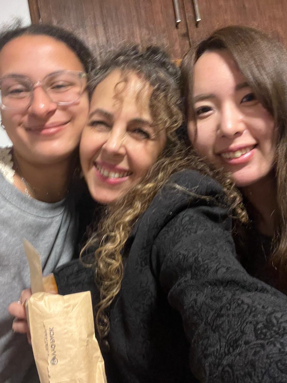 Pilo Mella with friends